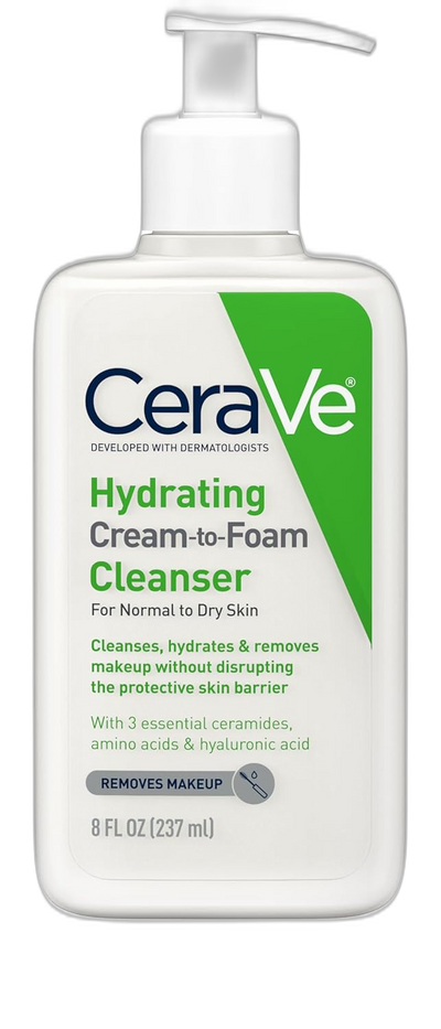 CeraVe Hydrating Cream To Foam Cleanser
