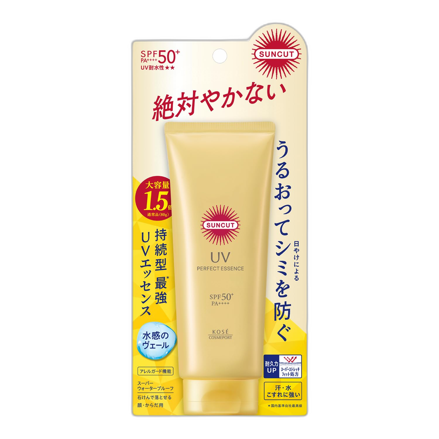 KOSE SUNCUT Perfect UV SPF50+ -120G